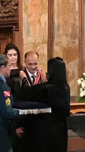 Dr. Alexandre Buchacra recebe medalha do mérito eleitoral